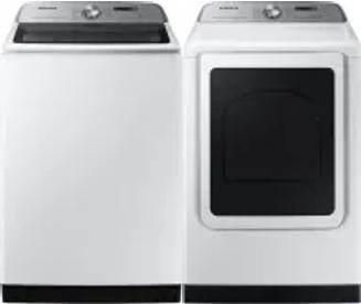 Side by Side Washer & Dryer Set