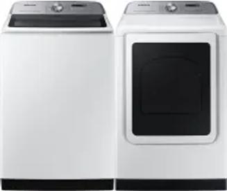 Side by Side Washer & Dryer Set