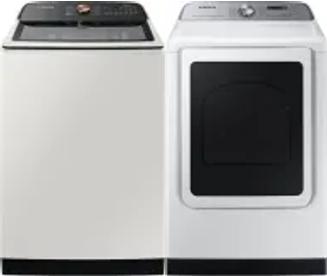 Side by Side Washer & Dryer Set