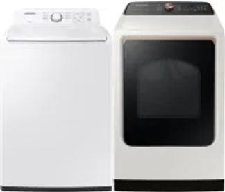 Side by Side Washer & Dryer Set