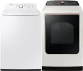Side by Side Washer & Dryer Set