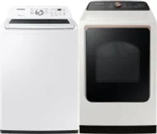 Side by Side Washer & Dryer Set