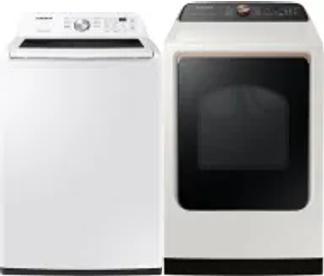 Side by Side Washer & Dryer Set