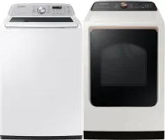 Side by Side Washer & Dryer Set