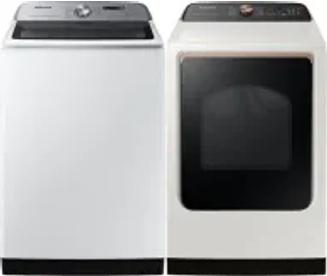Side by Side Washer & Dryer Set