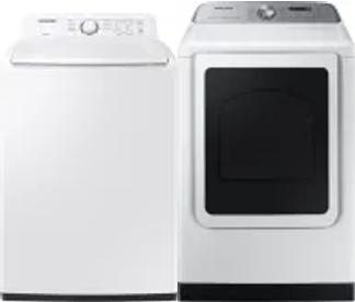 Side by Side Washer & Dryer Set