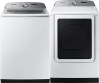 Side by Side Washer & Dryer Set