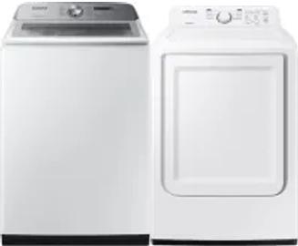 Side by Side Washer & Dryer Set