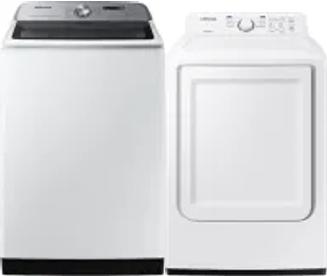 Side by Side Washer & Dryer Set