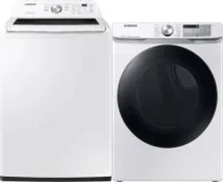 Side by Side Washer & Dryer Set