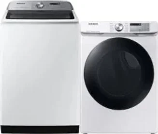 Side by Side Washer & Dryer Set