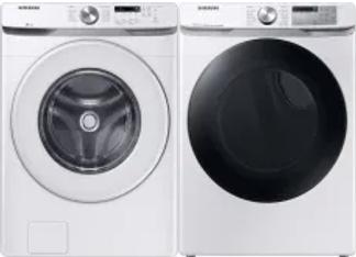 Side by Side Washer & Dryer Set