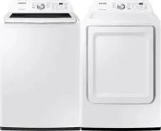 Side by Side Washer & Dryer Set