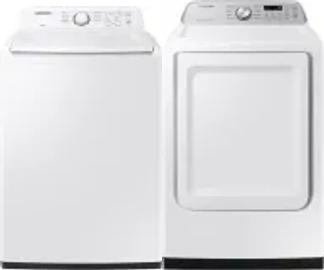 Side by Side Washer & Dryer Set