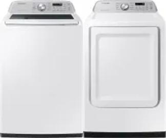 Side by Side Washer & Dryer Set