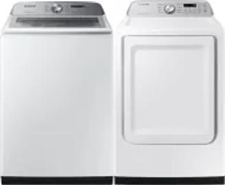 Side by Side Washer & Dryer Set