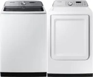 Side by Side Washer & Dryer Set