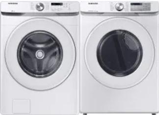 Side by Side Washer & Dryer Set