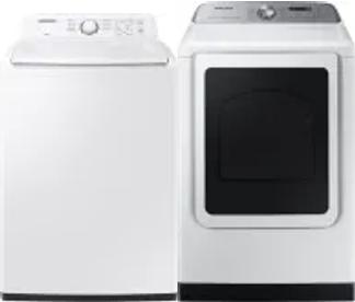Side by Side Washer & Dryer Set