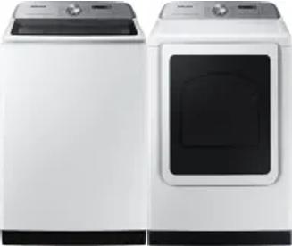 Side by Side Washer & Dryer Set