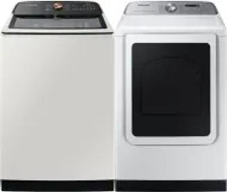 Side by Side Washer & Dryer Set