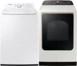 Side by Side Washer & Dryer Set
