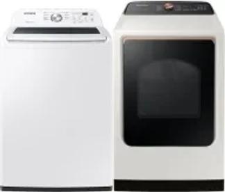 Side by Side Washer & Dryer Set