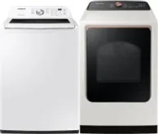 Side by Side Washer & Dryer Set