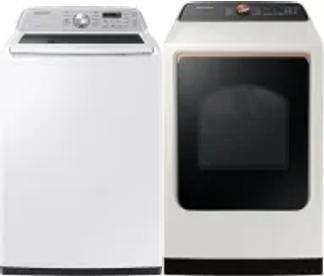 Side by Side Washer & Dryer Set