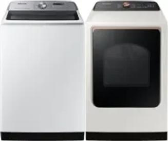Side by Side Washer & Dryer Set