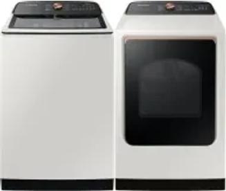Side by Side Washer & Dryer Set