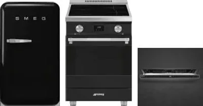 3 Piece Package Includes Refrigerator, Range And Dishwasher