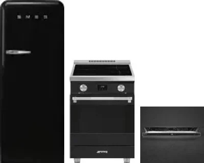 3 Piece Package Includes Refrigerator, Range And Dishwasher