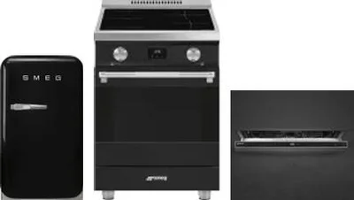 3 Piece Package Includes Refrigerator, Range And Dishwasher