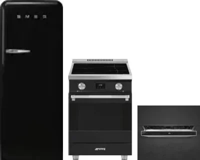 3 Piece Package Includes Refrigerator, Range And Dishwasher