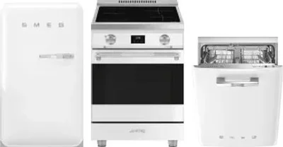 3 Piece Package Includes Refrigerator, Range And Dishwasher