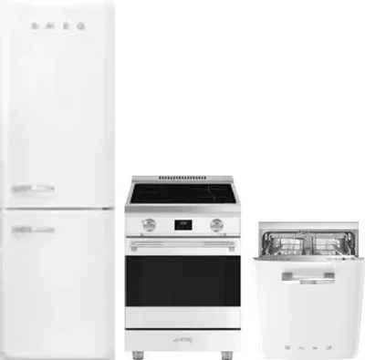 3 Piece Package Includes Refrigerator, Range And Dishwasher