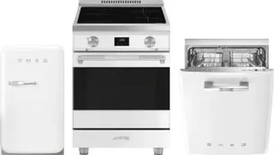 3 Piece Package Includes Refrigerator, Range And Dishwasher