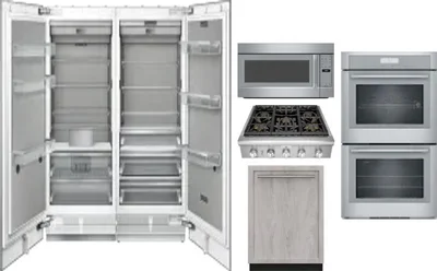 6 Piece Package Includes Refrigerator, Freezer, Cooktop, Wall Oven, Microwave And Dishwasher