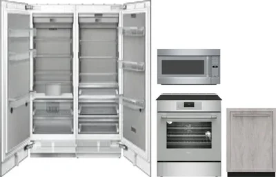 5 Piece Package Includes Refrigerator, Freezer, Range, Microwave And Dishwasher