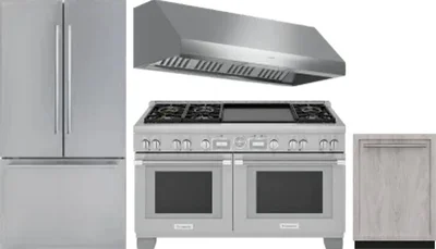 4 Piece Package Includes Refrigerator, Range, Hood And Dishwasher