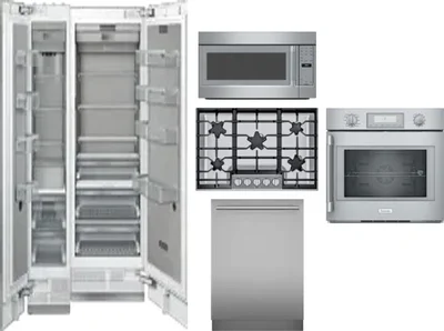 6 Piece Package Includes Refrigerator, Freezer, Cooktop, Wall Oven, Microwave And Dishwasher
