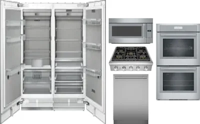 6 Piece Package Includes Refrigerator, Freezer, Cooktop, Wall Oven, Microwave And Dishwasher