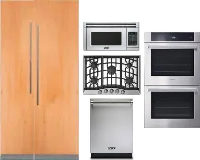 6 Piece Package Includes Refrigerator, Freezer, Cooktop, Wall Oven, Microwave And Dishwasher