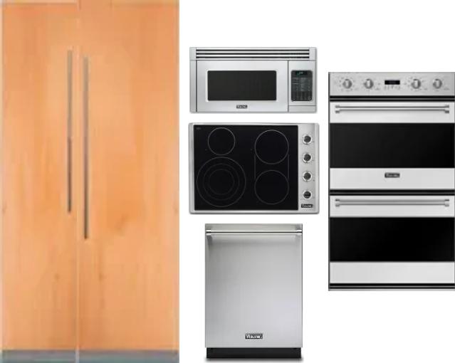 6 Piece Package Includes Refrigerator, Freezer, Cooktop, Wall Oven, Microwave And Dishwasher
