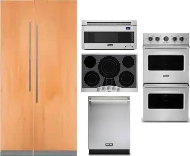 6 Piece Package Includes Refrigerator, Freezer, Cooktop, Wall Oven, Microwave And Dishwasher