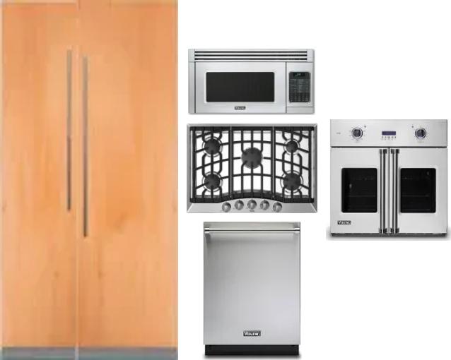 6 Piece Package Includes Refrigerator, Freezer, Cooktop, Wall Oven, Microwave And Dishwasher