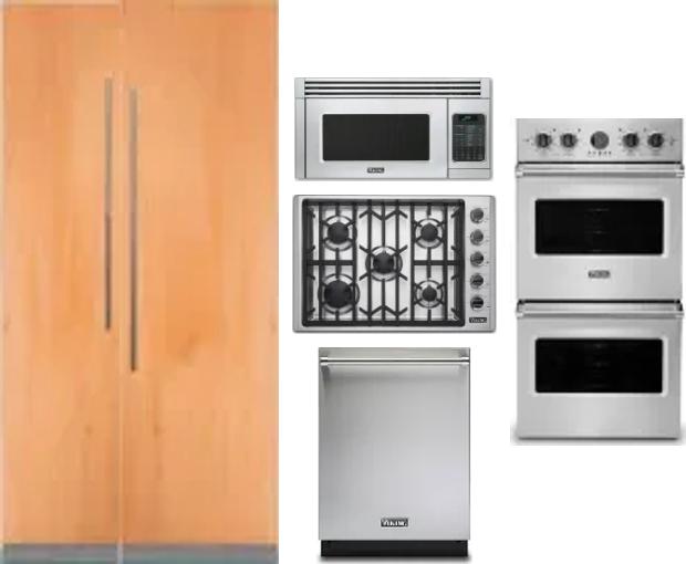 6 Piece Package Includes Refrigerator, Freezer, Cooktop, Wall Oven, Microwave And Dishwasher