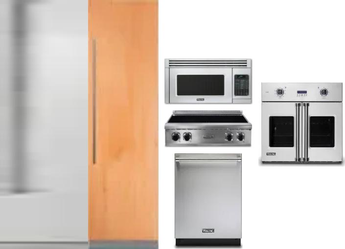 6 Piece Package Includes Refrigerator, Freezer, Cooktop, Wall Oven, Microwave And Dishwasher