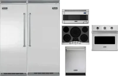 6 Piece Package Includes Refrigerator, Freezer, Cooktop, Wall Oven, Microwave And Dishwasher